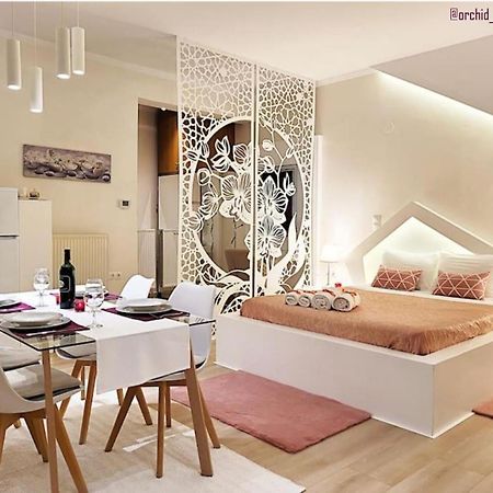Orchid Apartments Thermi Bagian luar foto